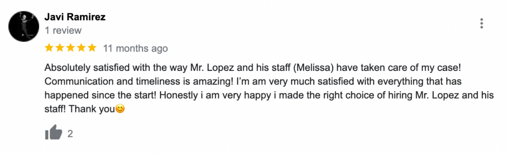 What Our Laredo Clients Are Saying About Us